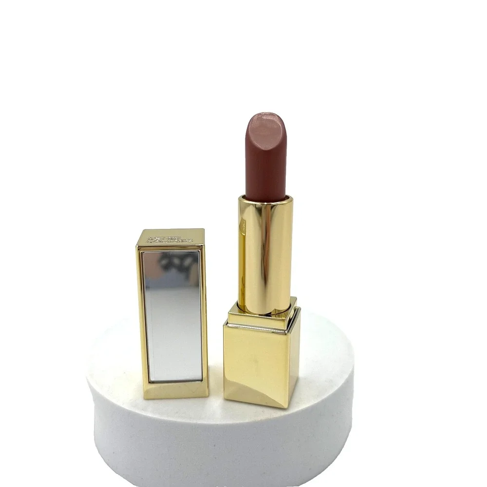 Estee Lauder Pure Color Envy Sculpting Lipstick 184 Knockout Nude Gold‎ Mirror